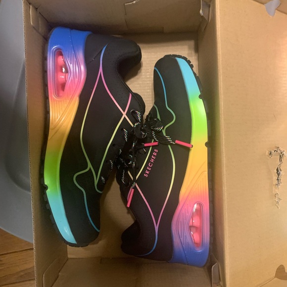 Skechers Los Angeles tennis shoes size 9 - Picture 4 of 9